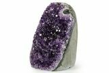 Free-Standing Amethyst Crystal Cluster - Uruguay #371637-1